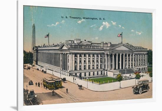 U.S Treasury, Washington, Dc, C1920S-null-Framed Giclee Print