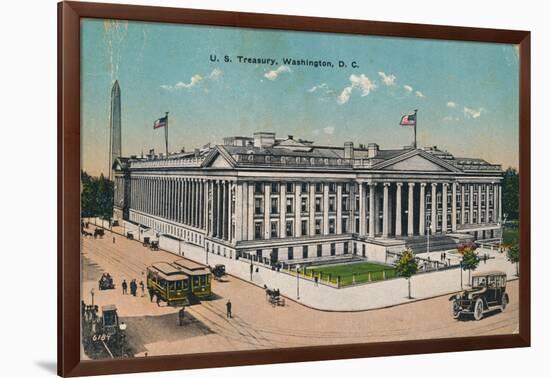 U.S Treasury, Washington, Dc, C1920S-null-Framed Giclee Print