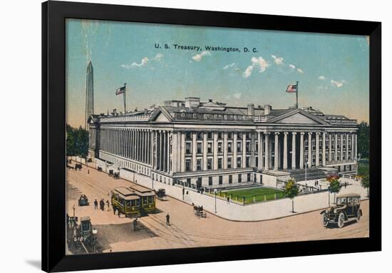 U.S Treasury, Washington, Dc, C1920S-null-Framed Giclee Print