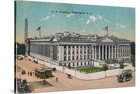 U.S Treasury, Washington, Dc, C1920S-null-Stretched Canvas