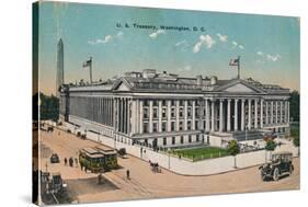 U.S Treasury, Washington, Dc, C1920S-null-Stretched Canvas