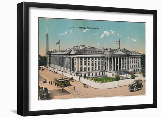 U.S Treasury, Washington, Dc, C1920S-null-Framed Giclee Print