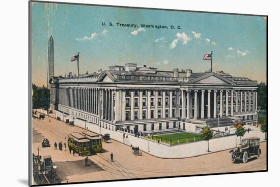 U.S Treasury, Washington, Dc, C1920S-null-Mounted Giclee Print