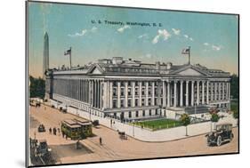 U.S Treasury, Washington, Dc, C1920S-null-Mounted Giclee Print