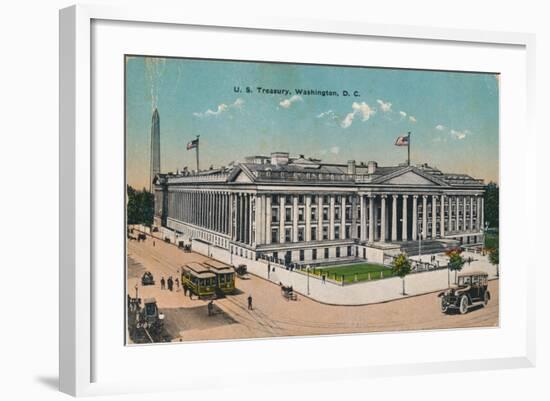 U.S Treasury, Washington, Dc, C1920S-null-Framed Giclee Print