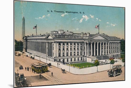 U.S Treasury, Washington, Dc, C1920S-null-Mounted Giclee Print