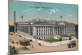 U.S Treasury, Washington, Dc, C1920S-null-Mounted Giclee Print