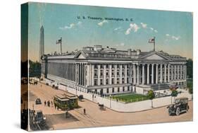 U.S Treasury, Washington, Dc, C1920S-null-Stretched Canvas