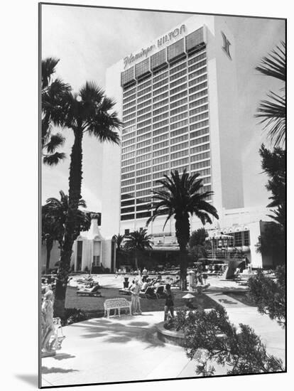 U.S. Vegas Flamingo Hotel-null-Mounted Photographic Print