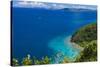 U.S. Virgin Islands, St. John. Friis Bay waterfront-Walter Bibikow-Stretched Canvas