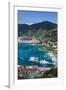 U.S. Virgin Islands, St. Thomas. Charlotte Amalie, Havensight Yacht Harbor-Walter Bibikow-Framed Photographic Print