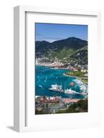 U.S. Virgin Islands, St. Thomas. Charlotte Amalie, Havensight Yacht Harbor-Walter Bibikow-Framed Photographic Print