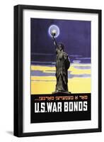 U.S. War Bonds for a Better Tomorrow-null-Framed Art Print