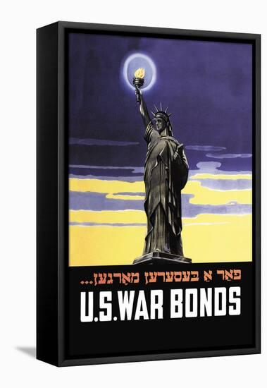 U.S. War Bonds for a Better Tomorrow-null-Framed Stretched Canvas