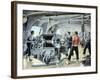 U.S. Warship during Spanish-American War 1898-Chris Hellier-Framed Photographic Print