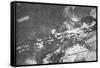 U.S. Warships on Battleship Row, Pearl Harbor, 7th December, 1941-Japanese Photographer-Framed Stretched Canvas