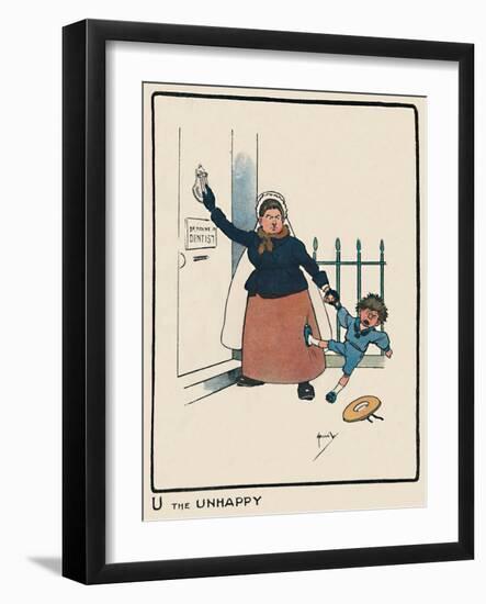 'U the Unhappy', 1903-John Hassall-Framed Giclee Print