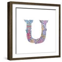 U-Green Girl-Framed Giclee Print