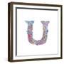 U-Green Girl-Framed Giclee Print