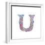 U-Green Girl-Framed Giclee Print