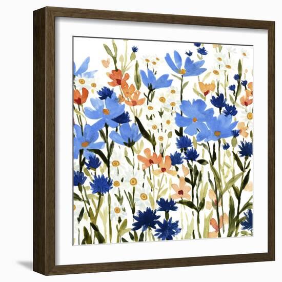 UA Bright Wildflower Medley III-Emma Caroline-Framed Art Print