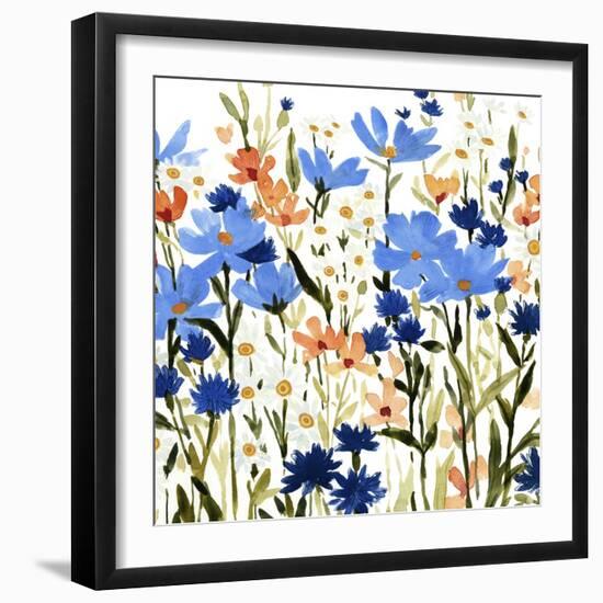 UA Bright Wildflower Medley III-Emma Caroline-Framed Art Print