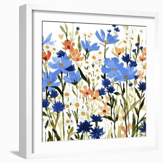 UA Bright Wildflower Medley III-Emma Caroline-Framed Art Print