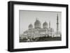 UAE, Abu Dhabi, Sheikh Zayed bin Sultan Mosque, exterior, dawn-Walter Bibikw-Framed Photographic Print