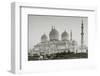 UAE, Abu Dhabi, Sheikh Zayed bin Sultan Mosque, exterior, dawn-Walter Bibikw-Framed Photographic Print