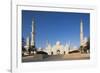 UAE, Abu Dhabi. Sheikh Zayed bin Sultan Mosque-Walter Bibikow-Framed Photographic Print