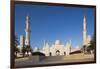 UAE, Abu Dhabi. Sheikh Zayed bin Sultan Mosque-Walter Bibikow-Framed Premium Photographic Print