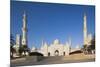 UAE, Abu Dhabi. Sheikh Zayed bin Sultan Mosque-Walter Bibikow-Mounted Premium Photographic Print