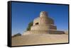 UAE, Al Ain. Al Jahili Fort.-Walter Bibikow-Framed Stretched Canvas