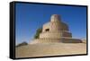 UAE, Al Ain. Al Jahili Fort.-Walter Bibikow-Framed Stretched Canvas