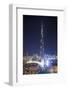 UAE, Downtown Dubai. Cityscape with Burj Khalifa.-Walter Bibikow-Framed Photographic Print