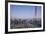 UAE, Downtown Dubai. Cityscape with Burj Khalifa.-Walter Bibikow-Framed Photographic Print