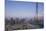 UAE, Downtown Dubai. Cityscape with Burj Khalifa.-Walter Bibikow-Mounted Photographic Print