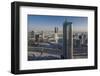 UAE, Downtown Dubai. Edge of Downtown area towards Ras Al Khor-Walter Bibikow-Framed Photographic Print