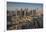 UAE, Downtown Dubai. Elevated view of Downtown area-Walter Bibikow-Framed Photographic Print