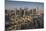 UAE, Downtown Dubai. Elevated view of Downtown area-Walter Bibikow-Mounted Photographic Print