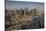 UAE, Downtown Dubai. Elevated view of Downtown area-Walter Bibikow-Stretched Canvas