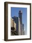 UAE, Downtown Dubai. High-rise buildings along Sheikh Zayed Road-Walter Bibikow-Framed Photographic Print