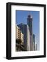 UAE, Downtown Dubai. High-rise buildings along Sheikh Zayed Road-Walter Bibikow-Framed Photographic Print