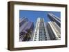 UAE, Downtown Dubai. High-rise buildings along Sheikh Zayed Road-Walter Bibikow-Framed Photographic Print