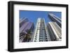 UAE, Downtown Dubai. High-rise buildings along Sheikh Zayed Road-Walter Bibikow-Framed Photographic Print