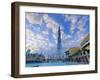 Uae, Dubai, Burj Khalifa-Alan Copson-Framed Photographic Print