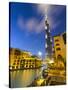 Uae, Dubai, Burj Khalifa-Alan Copson-Stretched Canvas