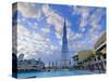 Uae, Dubai, Burj Khalifa-Alan Copson-Stretched Canvas