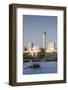 UAE, Dubai, Deira, Abra water taxis on Dubai Creek-Walter Bibikw-Framed Photographic Print
