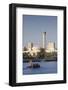 UAE, Dubai, Deira, Abra water taxis on Dubai Creek-Walter Bibikw-Framed Photographic Print